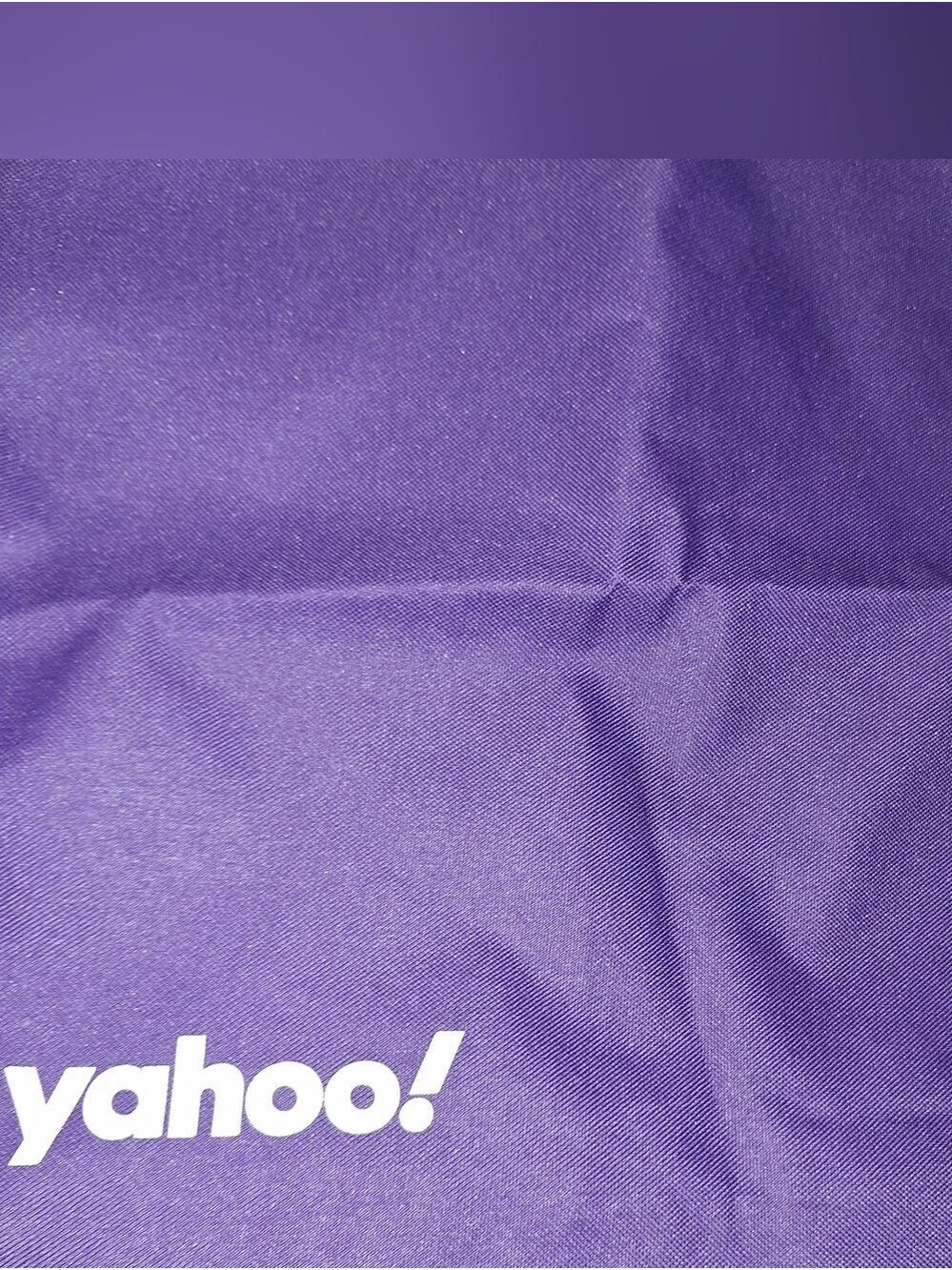 Yahoo Advertising Purple Tote Handbag